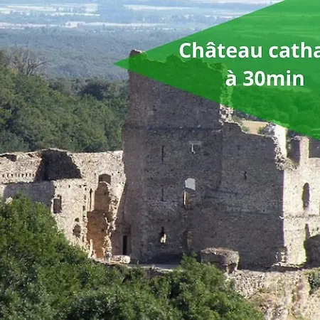 Apartment El Dino In Country Cathare*pro*oc Keys011 *